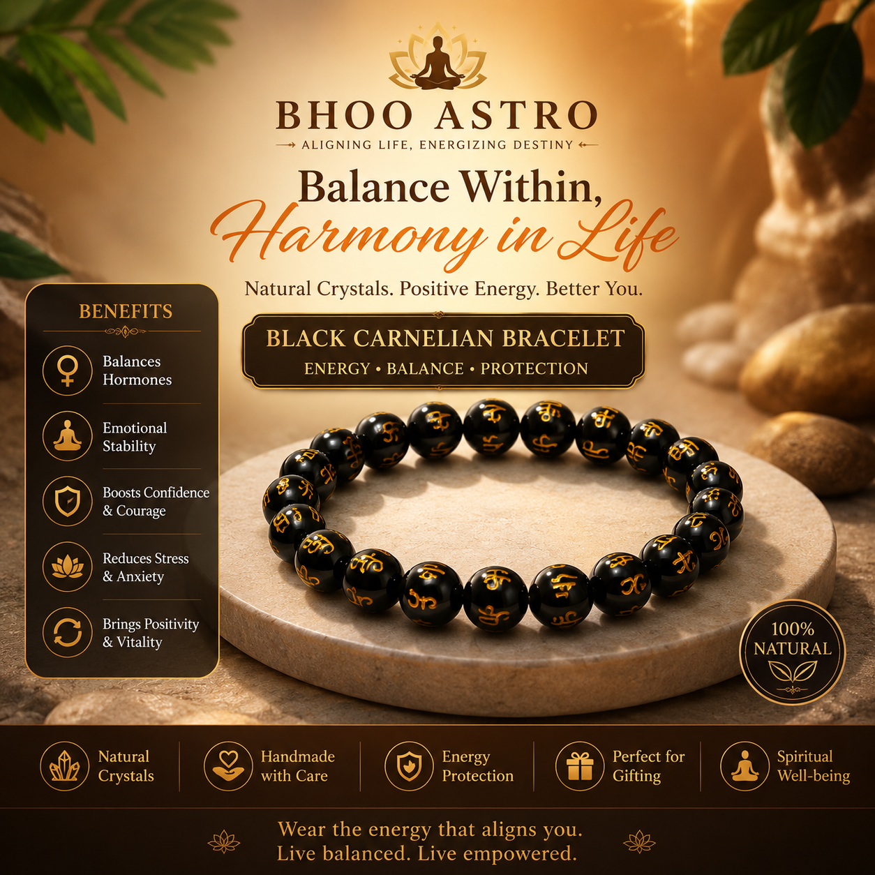 Om Mani Padme Hum bracelet
