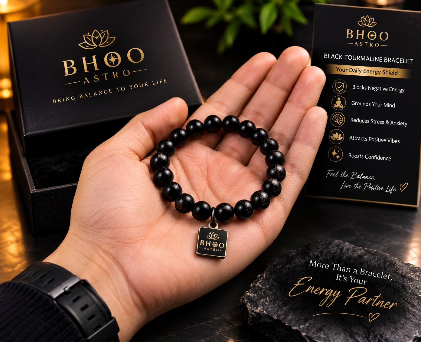 Black Tourmaline Bracelet